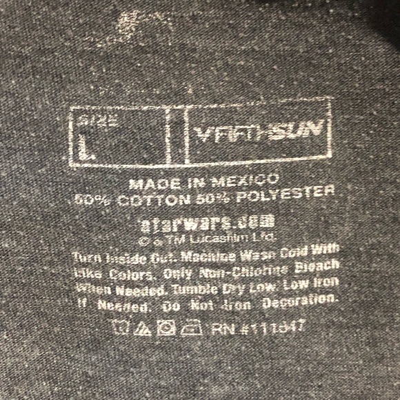 ⭐️Five $5 items for $15⭐️ Men’s Star Wars shirt - Picture 3 of 3